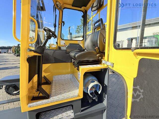 Carretilla retráctil de 4 vías Combilift C5000XL GAS DUPLEX 6000MM POSITIONER