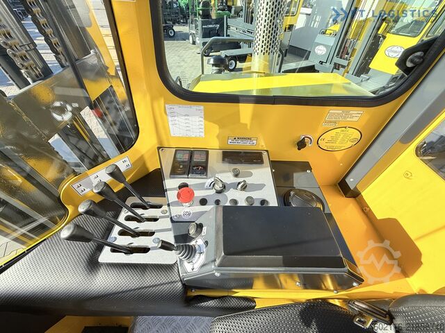 Carretilla retráctil de 4 vías Combilift C5000XL GAS DUPLEX 6000MM POSITIONER