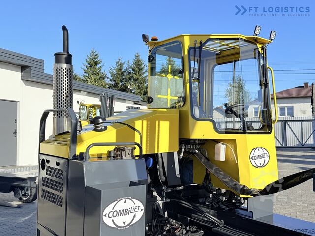 Carretilla retráctil de 4 vías Combilift C5000XL GAS DUPLEX 6000MM POSITIONER