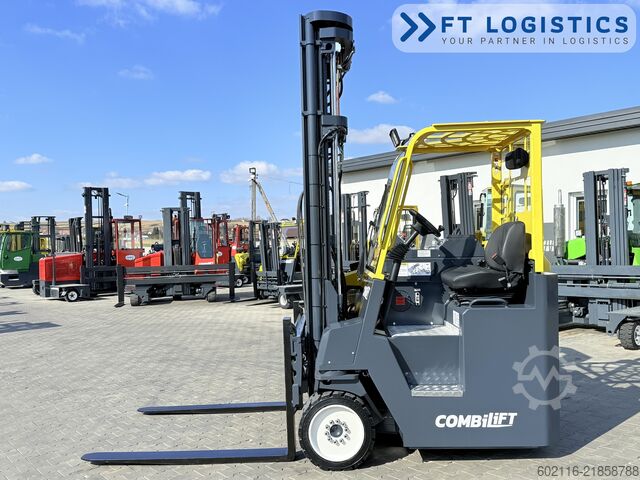 чотири-напрямний навантажувач Combilift CB4500 GAS TRIPLEX 6400 FORK POSITIONER