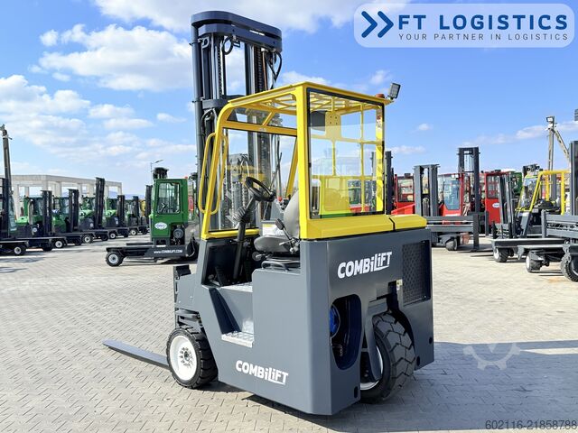 чотири-напрямний навантажувач Combilift CB4500 GAS TRIPLEX 6400 FORK POSITIONER