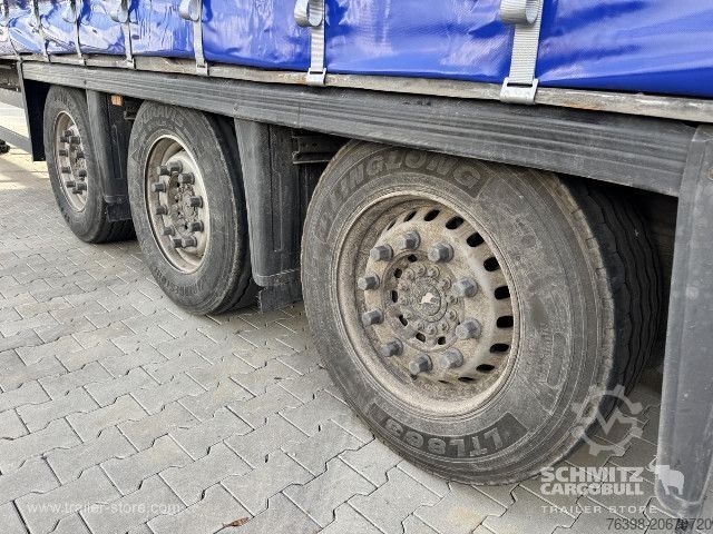 Gjysmërimorkio e hapur me mushama Schmitz Cargobull Curtainsider Mega