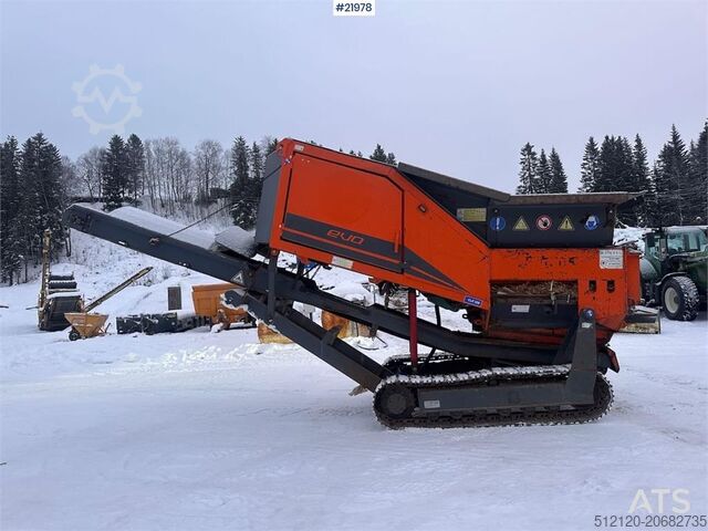 Construction equipment Arjes Evo waste shredder. For concrete and wood! SEE VID