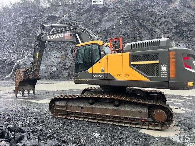 Excavadora sobre orugas Volvo ec380EL excavator w/ hw undercarriage and toothed