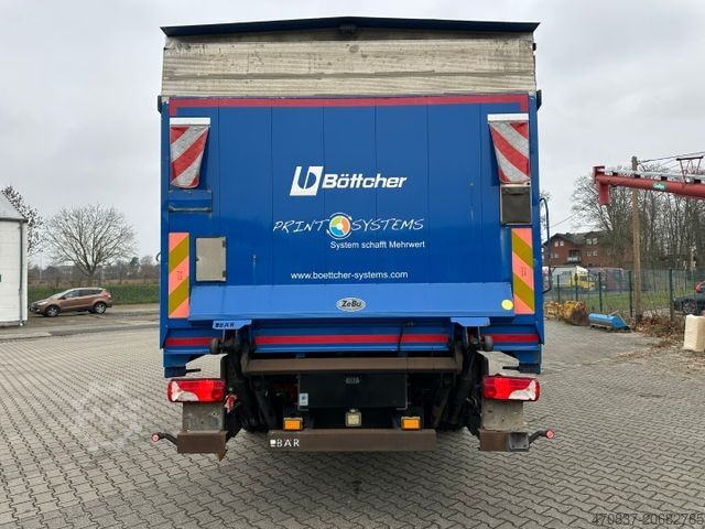 Truk bak datar dengan terpal SCANIA G 280 / LBW / Pritsche 7,3 m / 1 x Liege