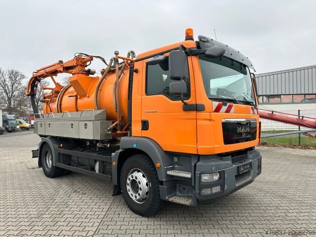 Vakuumska cisterna MAN TGM 18.290 / 9.500 Liter / Leistikow