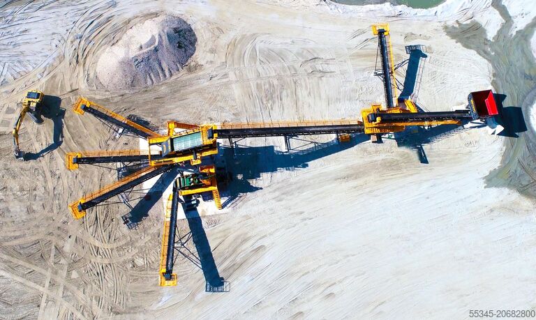 Drviace zariadenie FABO Fixed Crusher 200-350 T/H