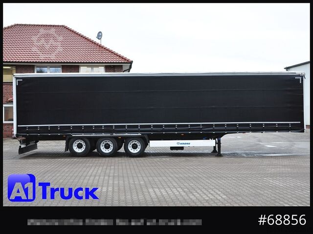 Open oplegger met zeil KRONE SD, Standard Tautliner, Alufelgen, Getränke, VDI 2700