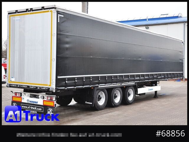 Open oplegger met zeil KRONE SD, Standard Tautliner, Alufelgen, Getränke, VDI 2700