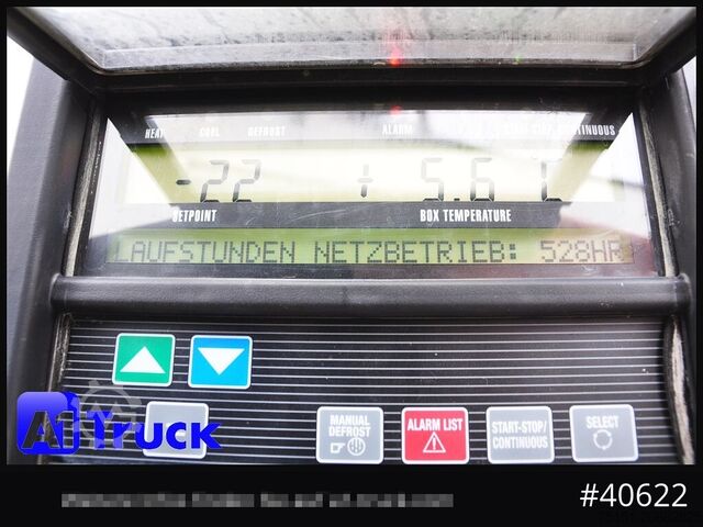 Frigorifik yarı römork SCHMITZ SKO FP45, Blumenbreite, Carrier 1950.