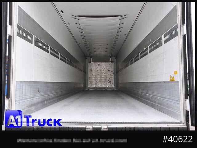 फ्रिज सेमीट्रेलर SCHMITZ SKO FP45, Blumenbreite, Carrier 1950.