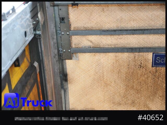 Brandalı açık yarı römork SCHMITZ SCB  24, Mega, Varios