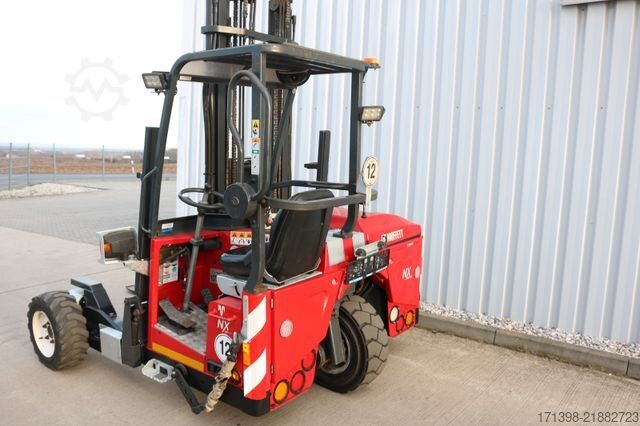 Geländestapler MOFFETT 4 Wege Mitnahmestapler M4 25.4 /ALLRAD nur 650h