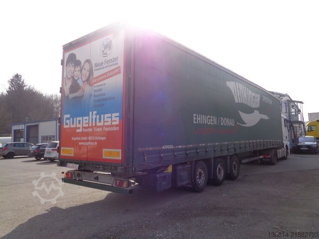 半挂车 KÖGEL S24-1 Mega 435/50 R19,5 Liftachse SAF