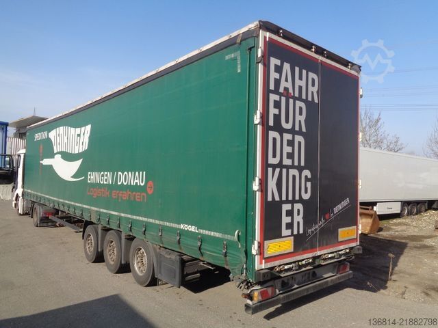 半挂车 KÖGEL S24-1 Mega 435/50 R19,5 Liftachse SAF