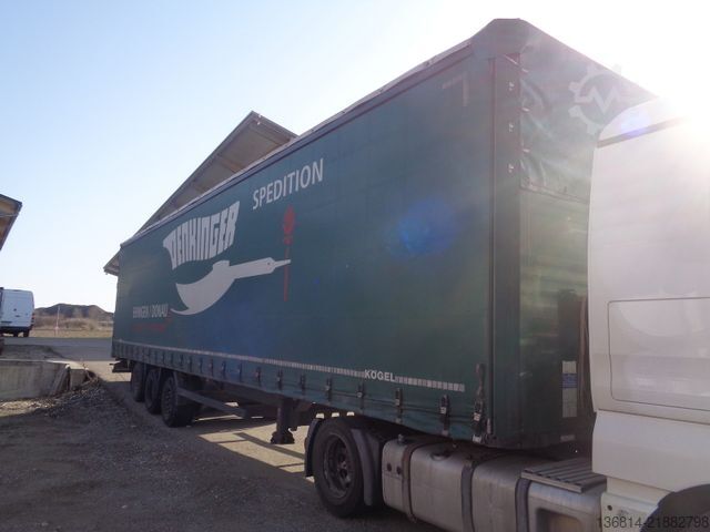 半挂车 KÖGEL S24-1 Mega 435/50 R19,5 Liftachse SAF