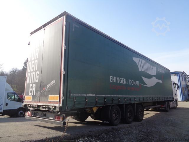 半挂车 KÖGEL S24-1 Mega 435/50 R19,5 Liftachse SAF