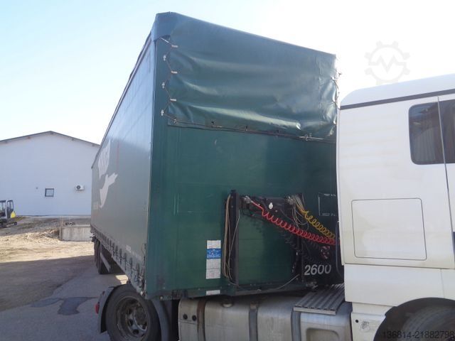 半挂车 KÖGEL S24-1 Mega 435/50 R19,5 Liftachse SAF