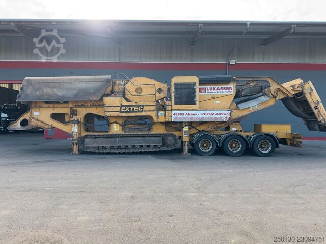 Teerull EXTEC Extec Screens & Crushers C12 Ketten-Brechanlage