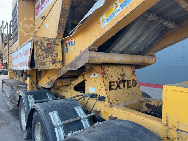 Xe lu rung EXTEC Extec Screens & Crushers C12 Ketten-Brechanlage