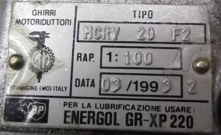 Motorreductor 0,37 kW 14 rpm Seipee ZK71B-4