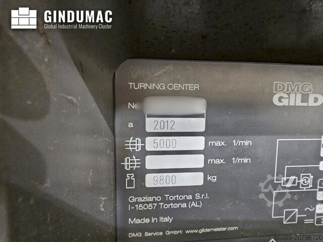 ศูนย์กลึงโลหะ DMG MORI Gildemeister CTX 1250 TC