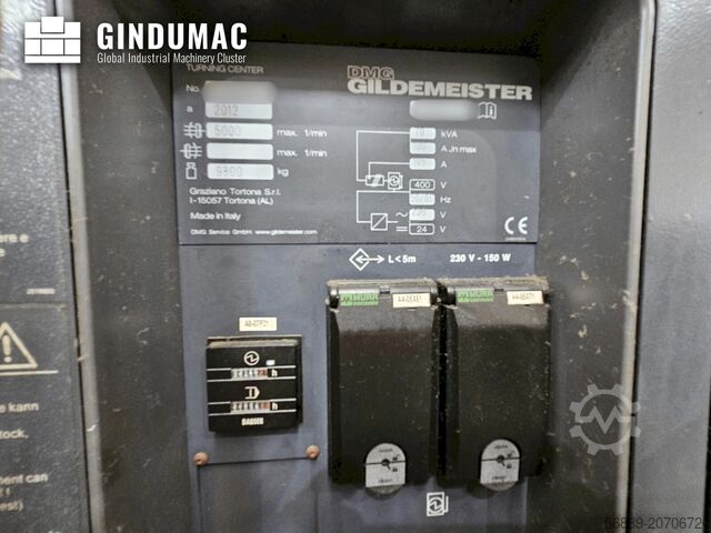 ศูนย์กลึงโลหะ DMG MORI Gildemeister CTX 1250 TC