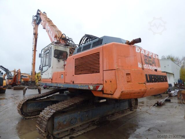 Hidrauliskais garās rokas kāpurķēžu ekskavators LIEBHERR R954BV LITRONIC