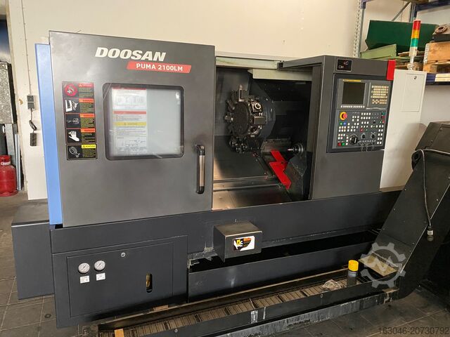Stångmaskin med NC-spindelstock! DOOSAN Puma 2100LM