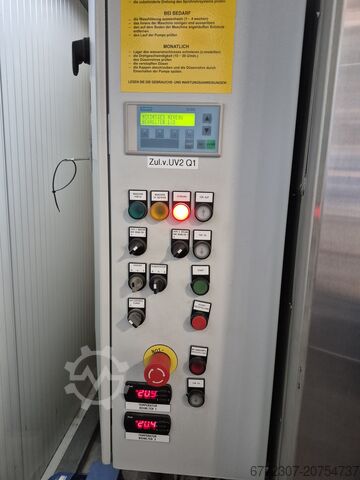 Installation de lavage de pièces Teijo C-1600-22SS-PD1