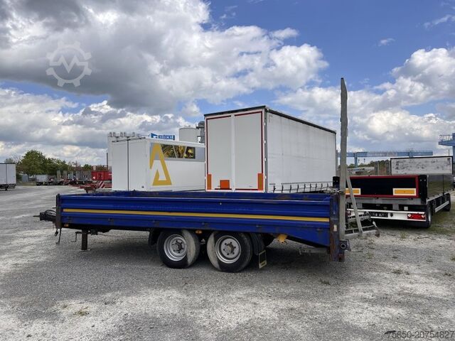 Tieflader Anhänger Humbaur HBT10 Tandemtieflader