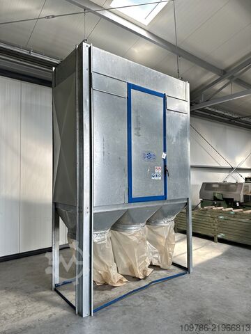 Aspiratore per segatura a 3 sacchi, 5,5 kW LAPADULA IMPIANTI 