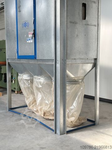 Aspiratore per segatura a 3 sacchi, 5,5 kW LAPADULA IMPIANTI 