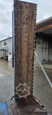 Low loader semitrailer HRD 4.Achs Tieflader hydr. Rampen 2NLA Lift. -17,2m