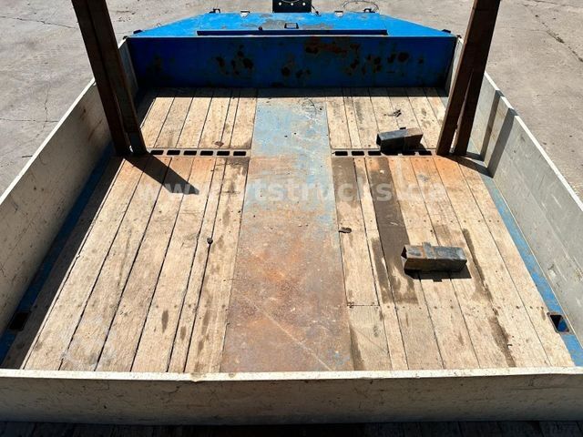 Semiremorcă cu platformă joasă HRD 4.Achs Tieflader hydr. Rampen 2NLA Lift. -17,2m