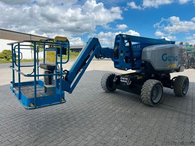 Plate-forme de travail télescopique articulée Genie Z-45 FE/DC / nur 539h / 2020 / Hybrid / 15,9m