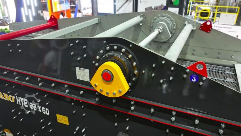 Vibrationssieb FABO Titreşimli Elek Vibrating screen HTE2260 Çift Milli Yatay Titreşimli Elek