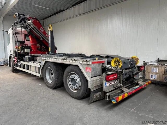 Containertransport (Hakensystem) DAF XD 450 FAN FAssi F235A.2.23 E-Dynamic + TAM T20...