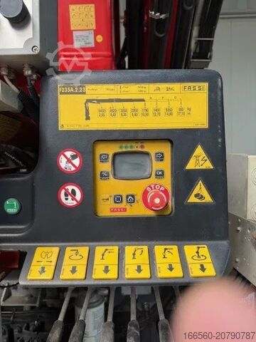 Containertransport (Hakensystem) DAF XD 450 FAN FAssi F235A.2.23 E-Dynamic + TAM T20...