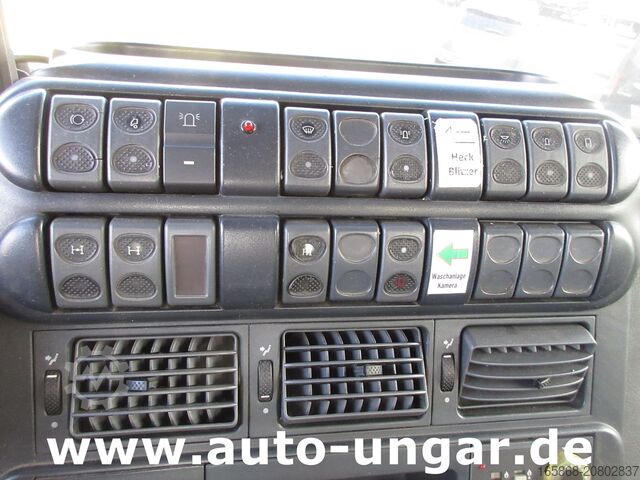 üç taraflı damperli kamyon Iveco Trakker 360 Kipper Allrad 4x4 Kran Palfi