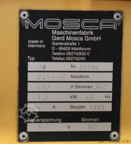 Máy đóng đai Mosca Umreifungsmaschine RO-M-500 x 550/5