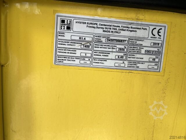  Hyster R1.4