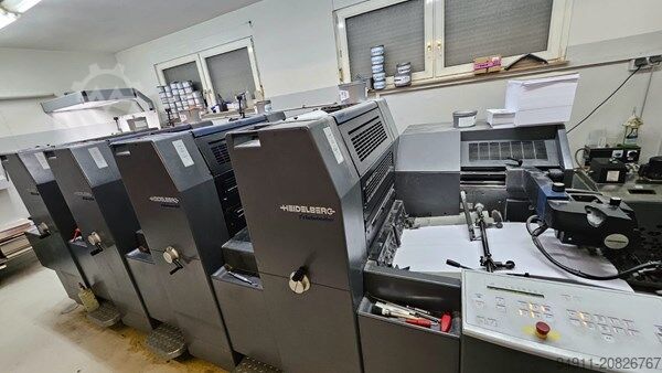 Máquina de impressão offset Heidelberg PM 52-4 Straight