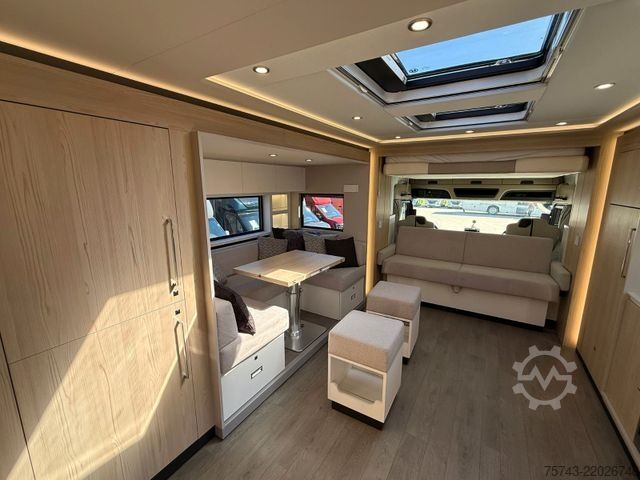 Campingvogn/autocamper MERCEDES-BENZ Actros 2651 STX Motorhome mit Heckgarage