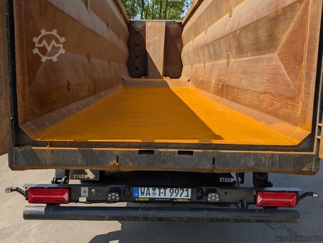 Tiptrailer STAS HardoX Stahl 86 m³, Liftachse, ALCOA, MIETEN?