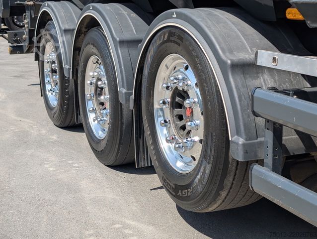 Tiptrailer STAS HardoX Stahl 86 m³, Liftachse, ALCOA, MIETEN?