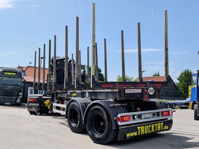 Tømmertrailer DOLL LOGO 21 mit 8 Schemeln, Mammut 9 to.