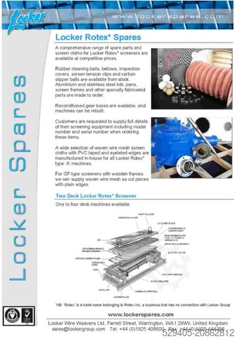 Tamiseur Locker rotex R42A