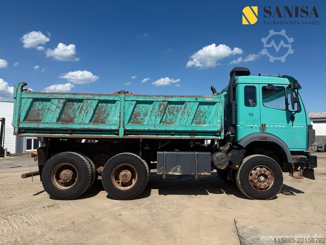 Tristrani prekucnik Mercedes-Benz 2631 SK/6x4/Meiller 3 –S. Kipper/Blatt