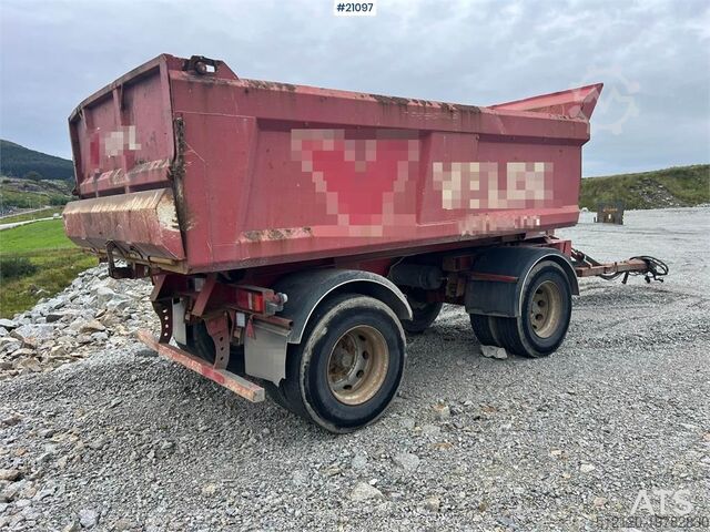 Tipper  Triolift 2 axle tipper trailer